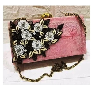 Nouvelle Pochette de Soirée en Résine de Marque, Design Premium de Haute Qualité, Anti-Vol, Doublure en Velours, Motif Pierre, Grande Capacité Téléphone, Utilisation Quotidienne - Product Image 6