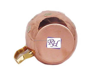 Tazas de cobre pulido espejo de la mejor calidad, acabado elegante, bodas perfectas, eventos con estilo, artículos para bebidas premium, ocasiones especiales - Product Image 5