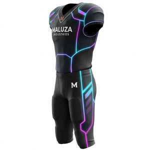 Uniformes de Fútbol Americano Sublimados de Alto Rendimiento, Ropa Deportiva Personalizada para Equipos, Conjuntos de Camisetas de Fútbol Transpirables con Malla - Product Image 4