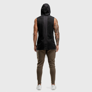 Light Weight Sleeveless Gym Pullover Men Running Workout Quick Dry Breathable Casual Active Wear Vintage Soft Fabric - Product Image 4