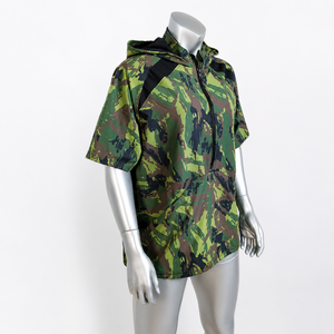 Women's Waterproof Spandex/Polyester Short Sleeve Print <b>Rain</b> <b>Poncho</b> with Drawstring Closure - Product Image 3
