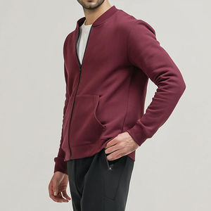 <b>Men's</b> Bomber <b>Jacket</b> Premium Quality Windproof <b>Lightweight</b> Casual Outerwear Streetwear Fashion <b>Jacket</b> - Product Image 4