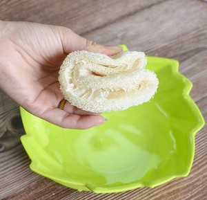 Restaurant Loofah Dish Sponge Natural Plant Fiber Kitchen Cleaning Pad Reusable Dish Scrubber for Commercial Kitchen Supplies - Product Image 6