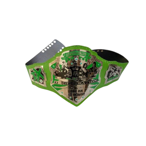 เข็มขัดแชมป์มวยปล้ำ D-Generation X สายสีเขียว ของสะสม เข็มขัดแชมป์ WWE ของที่ระลึกสำหรับแฟนคลับ - Product Image 6