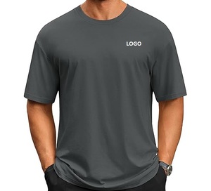 เสื้อยืดโอเวอร์ไซส์ 220 กรัม ผ้าฝ้าย 100% คอริบแบบ Mock Rib  ทรงสตรีทแวร์ แขนสั้น คอกลม  รับสกรีนโลโก้ - Product Image 5