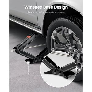 ชุดอุปกรณ์เสริมภายนอกรถบ้านแบบหนัก 4 ชิ้น รับน้ำหนักได้ 9000 ปอนด์  ขาตั้งปรับระดับแบบกรรไกร 23.4 นิ้ว พร้อมมือหมุน  ขาตั้งกรรไกร 4-23.4 นิ้ว - Product Image 5