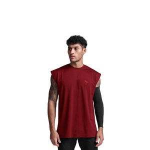 Débardeur d'été pour homme Solid International Hip Hop, respirant, séchage rapide, écologique, double couture - Product Image 1