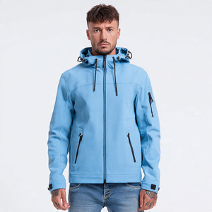 High Quality Rain Softshell <b>Jacket</b> <b>Men</b> Zipper Hood Outdoor Rain <b>Jackets</b> <b>Men's</b> Wholesale Camping Hiking <b>Soft</b> <b>Shell</b> <b>Jacket</b> <b>Mens</b> - Product Image 3