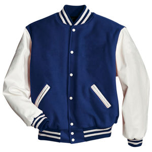 Chaqueta Varsity de Lana Vintage Unisex High Street para Hombre, Abrigo de Béisbol con Letras Bordadas, Estilo Universitario Oversize Letterman - Product Image 3