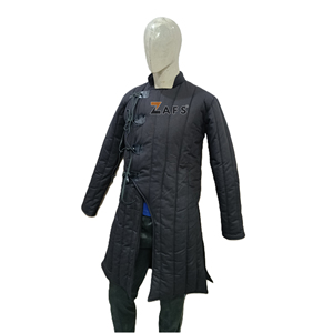 Gambeson médiéval personnalisé, veste d'armure épaisse en coton matelassé pour la reconstitution historique - Fournisseur - Product Image 5