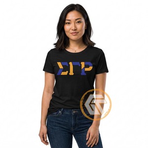 Camiseta Personalizada de la Hermandad Femenina Sigma Gamma Rho, Verano, Casual, Manga Corta, Transpirable, Ecológica, Mezcla de Poliéster/Algodón - Product Image 1