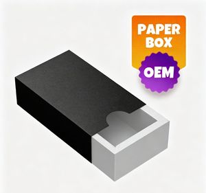Boîte d'emballage pour soins de la peau de qualité supérieure entièrement personnalisable avec design coulissant, logo personnalisé, marque OEM/ODM - Product Image 1