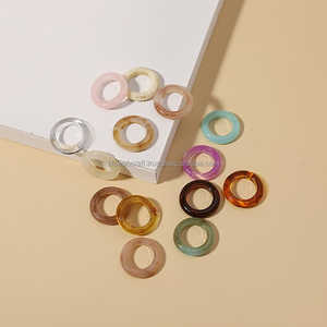 Anillos de Boda de Resina Personalizados de Estilo Europeo Americano, Diseño Clásico, Colores Mixtos, Alta Calidad, Anillos de Moda IGI - Product Image 1