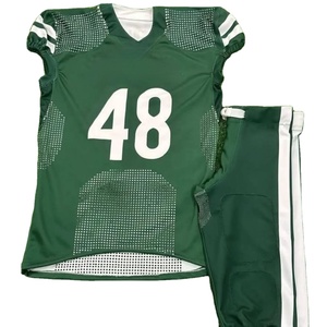 Empresa Profesional de Fabricación de Uniformes de Fútbol Americano, Uniformes con Impresión por Transferencia de Calor, 100% Poliéster, Transpirables, de Secado Rápido - Product Image 3