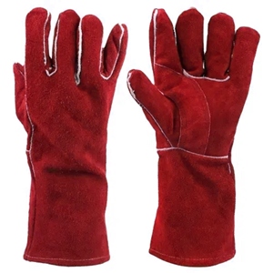 Guantes de Seguridad de Cuero Reforzado de Alta Calidad para Soldadura, Bomberos, Barbacoa, Protección Industrial de Manos - Product Image 2