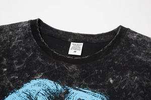 Camiseta Oversize de Algodón con Corte Holgado y Hombros Caídos, Lavado Ácido y Lavado a la Piedra, Impresión Serigrafiada y DTG Personalizada al por Mayor - Product Image 3