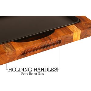 Planche à découper en bois indien au design élégant pour la maison, l'hôtel, le restaurant, surface de découpe robuste, planche à découper à prix de gros - Product Image 5