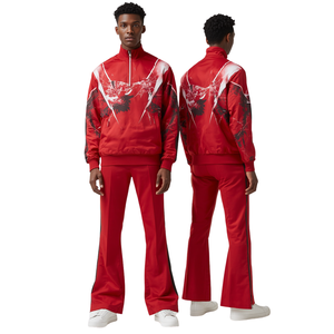 Oferta Caliente: Chándal Acampanado para Hombre con Estampado Thunder Puff, Ropa Deportiva de Moda a Precio Mayorista - Product Image 2