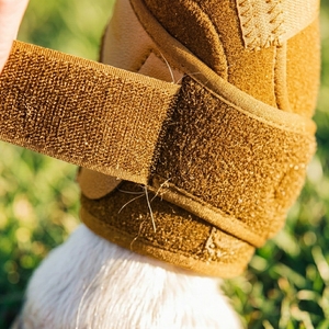 Durable Horse <b>Leg</b> Protection Boots with Adjustable Straps for Equestrian Riding Training and <b>Exercise</b> - Product Image 5
