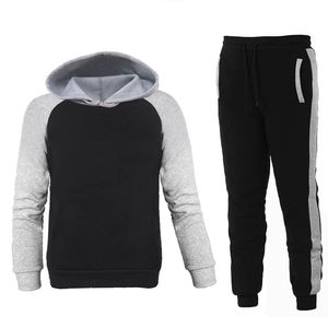 Ensemble de survêtement streetwear personnalisé pour homme, écologique, extensible dans quatre directions, respirant et léger, avec sweat à capuche et pantalon de jogging - Product Image 2