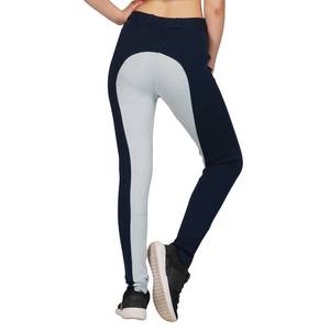 Leggings de equitación para mujer, pantalones de montar con agarre de silicona en todo el asiento, diseño antideslizante, secado rápido, ligeros para actividades a caballo - Product Image 4