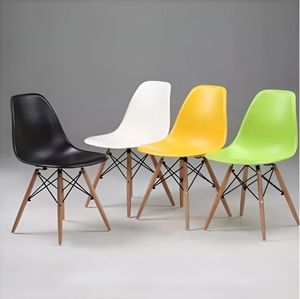 Elegant Scandinavian Style <b>Dining</b> <b>Chair</b> Durable PP <b>Chair</b> for Home Restaurant and Cafe - Product Image 3