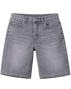 Shorts en jean gris personnalisés pour hommes, coupe classique, décontractés, pour l'été, streetwear, usage quotidien - Product Image 1