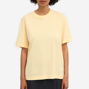 Premium Quality Heavyweight Cotton Material Women T Shirt <b>Top</b> Seller Oversized Boxy Fit T Shirts for Women - Product Image 1