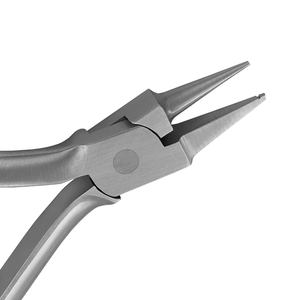Pince à bec d'oiseau pour fil léger avec rainure, instrument dentaire orthodontique en acier inoxydable pour pliage de fil de précision et formation de boucles - Product Image 2