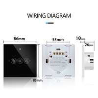 JRUMP-Interrupteur Intelligent de Lumière de Ventilateur Intelligent, Variateur de Vitesse, Voix à Distance, Alexa, Google, No Hub, 120V/240V