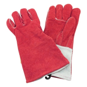 Gants de soudage en cuir de vachette épais, protection industrielle des mains, résistance à l'abrasion et à la chaleur, gants de soudage robustes - Product Image 4