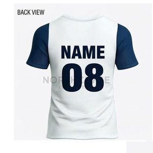 T-shirts de sport respirants et à séchage rapide, coupe classique, design tendance, écologiques, faible MOQ, couleur personnalisée, sur mesure, pour hommes adultes - Product Image 2