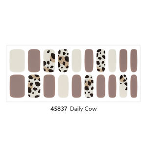 ShineB meilleure vente de haute qualité facile quotidien vache mode 3D Gel ongles bandes #45837 Salon décoration autocollants de Corée - Product Image 2