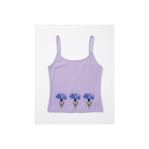 Wholesale Womens Pink Tank <b>Top</b> with Horse Embroidery O-Neck Sleeveless Casual Style Breathable Eco-Friendly Loose Fit Daily Wear - Product Image 3