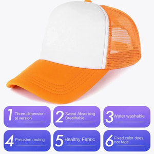 Gorra Trucker Clásica Econex Sports de 6 Paneles, Color Sólido, Unisex, Ajustable, Malla de Lona, 100% Algodón, Gorra Deportiva para Niños - Product Image 5