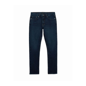 Jean slim extensible pour homme, cinq poches, coupe droite, imprimé, décontracté, confortable, en denim tissé coloré, clair ou foncé - Product Image 1