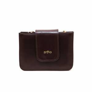 Bolso de hombro cómodo P55383 informal marrón - Product Image 3