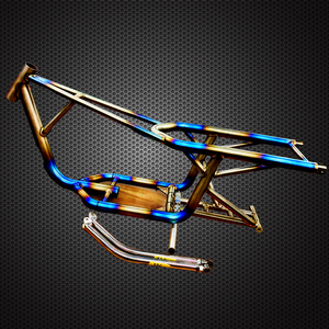 Premium Titanium Alloy Motorcycle Frame for NMAX Racing Taiwan Manufacturer - Product Image 3