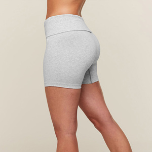 Wholesale Women Sports <b>Shorts</b> High Waist Stretchable Fabric <b>Gym</b> Fitness Workout Yoga Running Fitted Athletic <b>Shorts</b> - Product Image 3