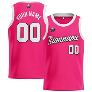 Meilleur design de maillot de basketball personnalisé, dernier uniforme imprimé par transfert thermique avec caractéristique respirante et grande taille, design de lettres sur le devant - Product Image 6