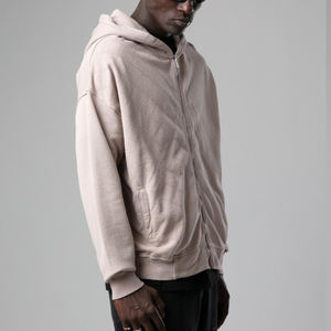 Sweat-shirts à capuche décontractés avec logo personnalisé, effet délavé à l'acide, de la meilleure qualité, fabriqués par un fabricant, sweats à capuche vierges à fermeture éclair pour garçons - Product Image 5