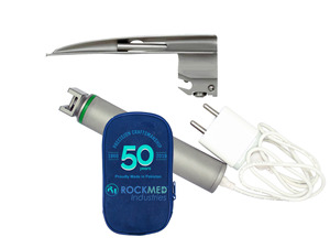 Ensemble de diagnostic ORL professionnel avec ophtalmoscope, otoscope et fibre optique - Product Image 4
