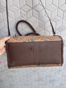 2026 Wholesale Hand Tooled Carving Leather Speedy Handbag Gypsy <b>Boho</b> Shoulder Custom Handmade Western Stylish Multi Uses <b>Bags</b> - Product Image 4