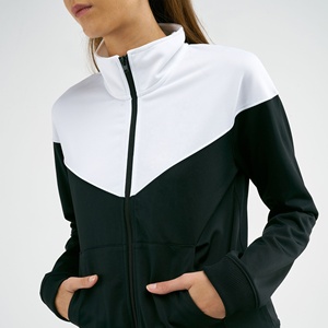 Survêtement à capuche à fermeture éclair avec logo personnalisé pour femmes avec pantalon slim survêtement de sport pour l'hiver en vrac conception personnalisée en gros - Product Image 3