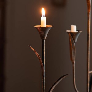 Black Candle Holder Suitable for Decoration of Wedding Party <b>Tables</b> and Also for Home Decorations - Product Image 3