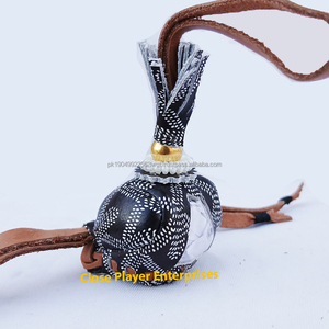 High Quality Dubai Keyring Bag Beautifully Designed Falconry Leather Hood Keychain Hunting <b>Accessory</b> - Product Image 1