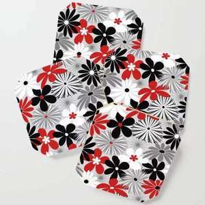 Posavasos de Resina Ecológicos Hechos a Mano de Alta Calidad, 5 mm de Grosor, Diseños de Impresión Personalizados, Estilo Moderno, de la India - Product Image 1