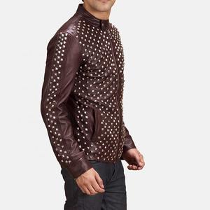 Manteau en peau de mouton pour femmes, tissage sur mesure, vente en gros, veste en cuir véritable souple et ample, service OEM - Product Image 6