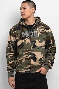 Sudadera Táctica Personalizada para Hombre, Estilo Boxy, Impresión DTG, Oversize, Felpa Francesa, Camuflaje, Cremallera, Vintage, Lavado Ácido, OEM - Product Image 4