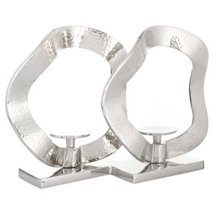 Support de bougies en métal noir à 3 branches, style moderne et minimaliste, candélabre pour table à manger, centre de table décoratif - Product Image 6